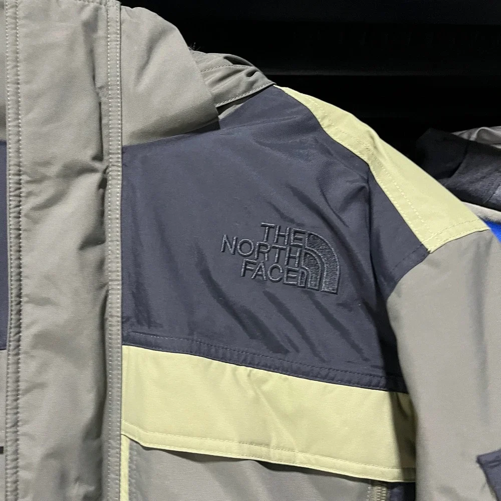 The North Face Parka‎ 550 Down Jacket McMurdo Parka Fur Hood Size XL Green